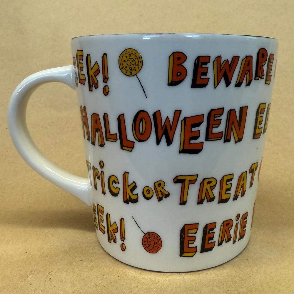 Starbucks Halloween Sayings with Spider Mug-2007